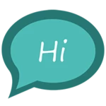 hello chat android application logo